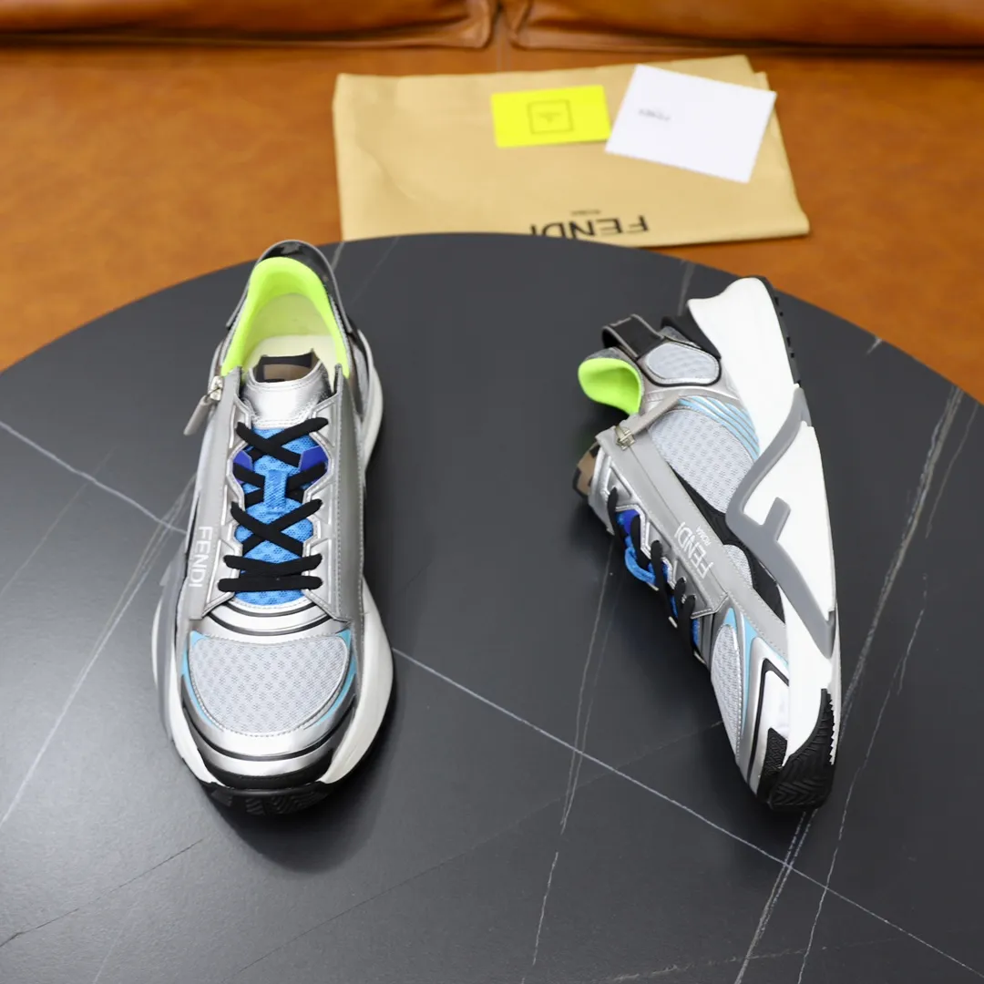 Men's men's shoes 290🔥Brand: FENDI Size: 38-44 (45, 46 customized) Grade: Original quality High version Material: Imported cowhide ➕ High-quality and comfortable lining Original lightweight non-slip outsole Style category: Travel Fashion casual shoes Versatile trend